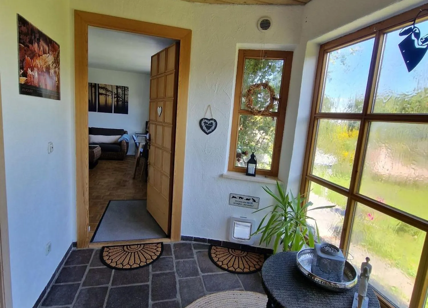 公寓 Ferienwohnung Schlossberg 1 派廷